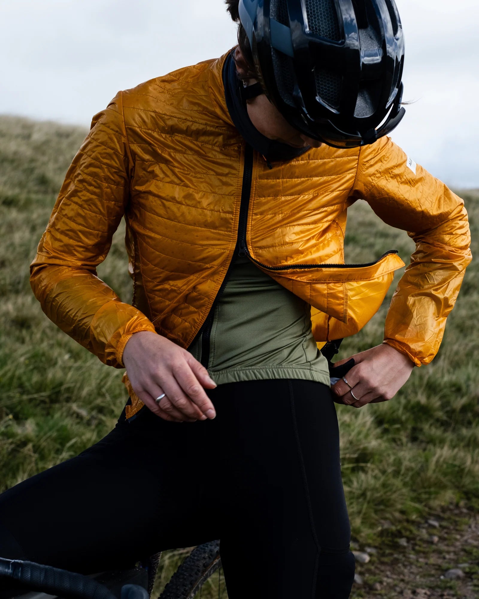 Albion Ultralight Insulated Jacket (Unisex/Burnt Yellow