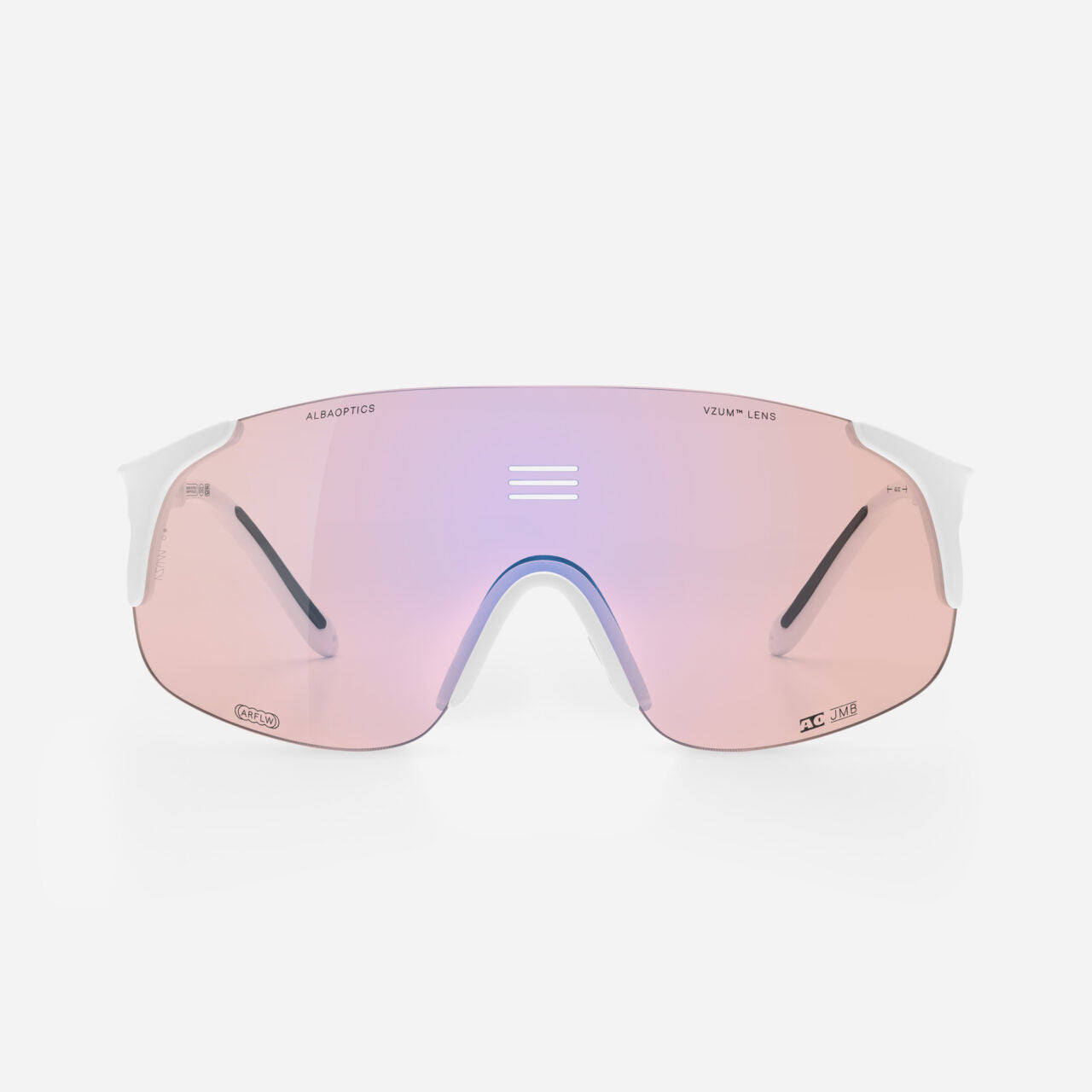 Alba Optics Jumbo White VZUM F-Lens Flamingo – Copenhagen Cycling Club