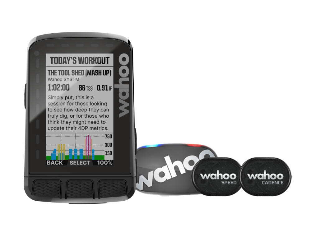 Wahoo elemnt top roam stealth bundle