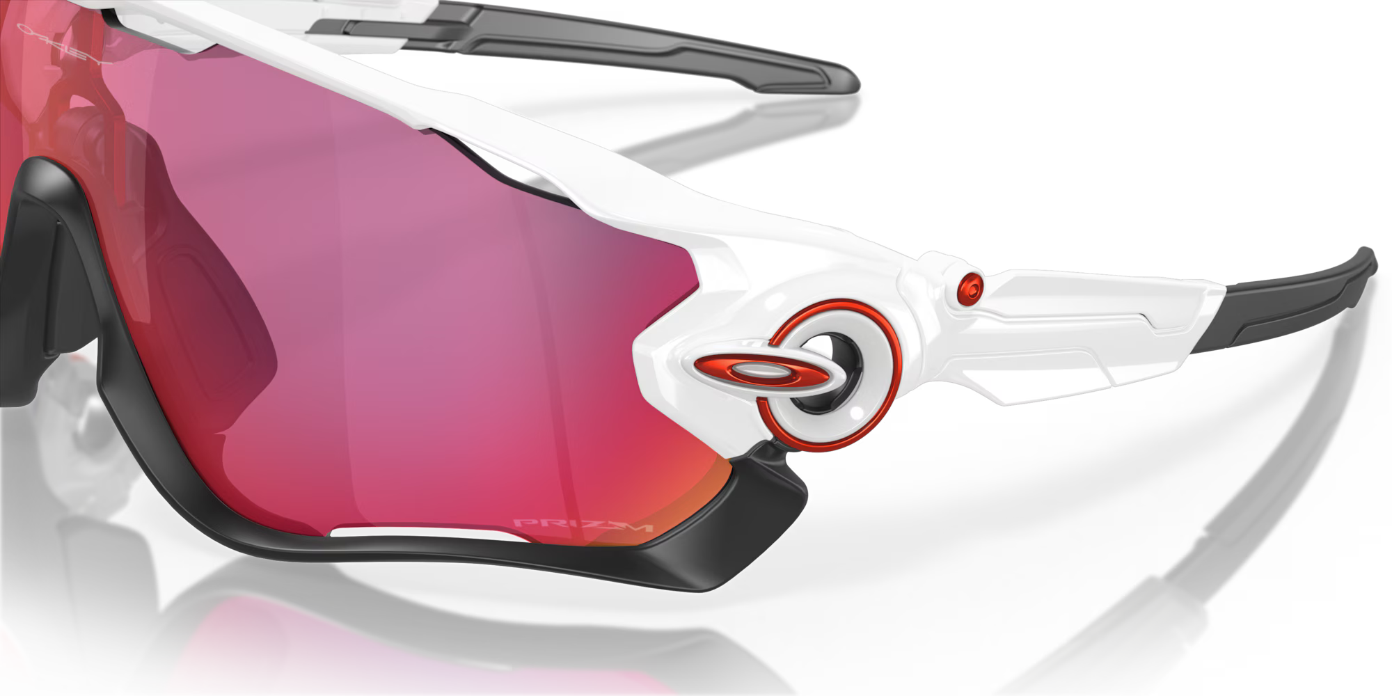 Oakley Jawbreaker Polished White Prizm Road