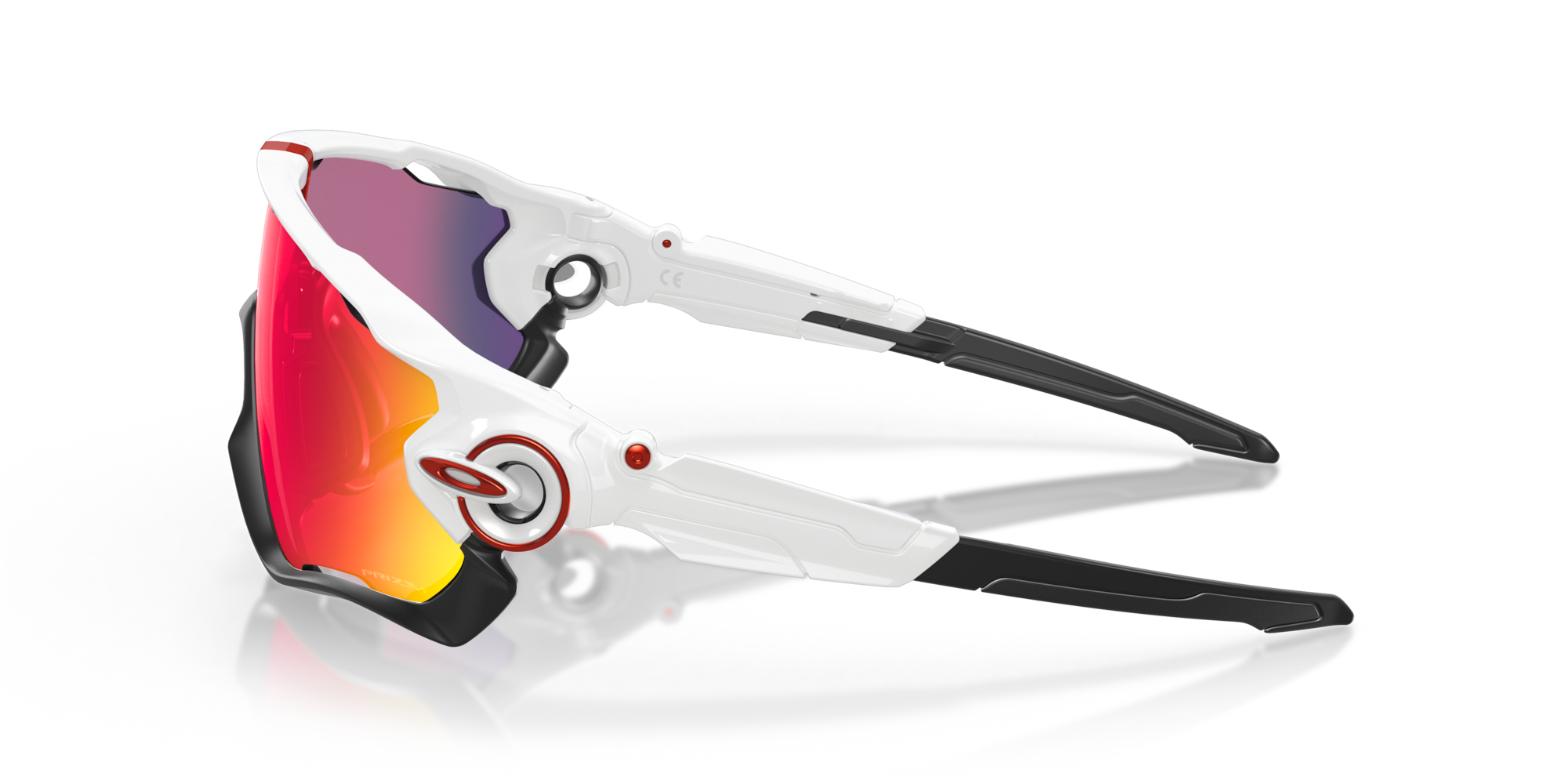 Oakley Jawbreaker Polished White Prizm Road