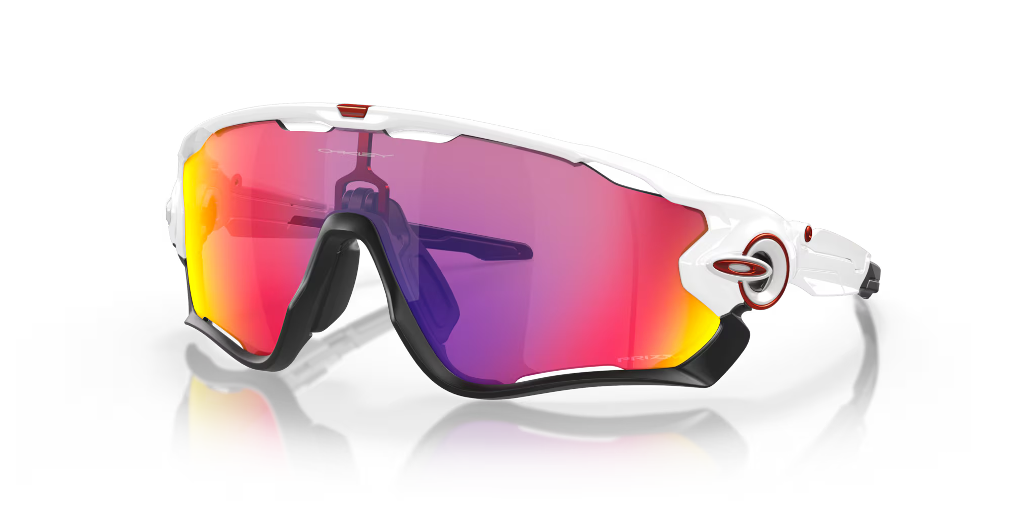 Oakley Jawbreaker Polished White Prizm Road