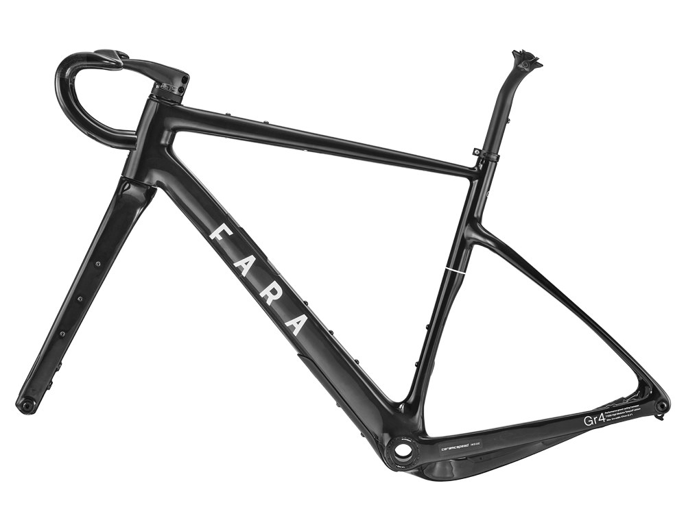 Fara Gr4 Frameset (including modular cockpit) - Translucent Black