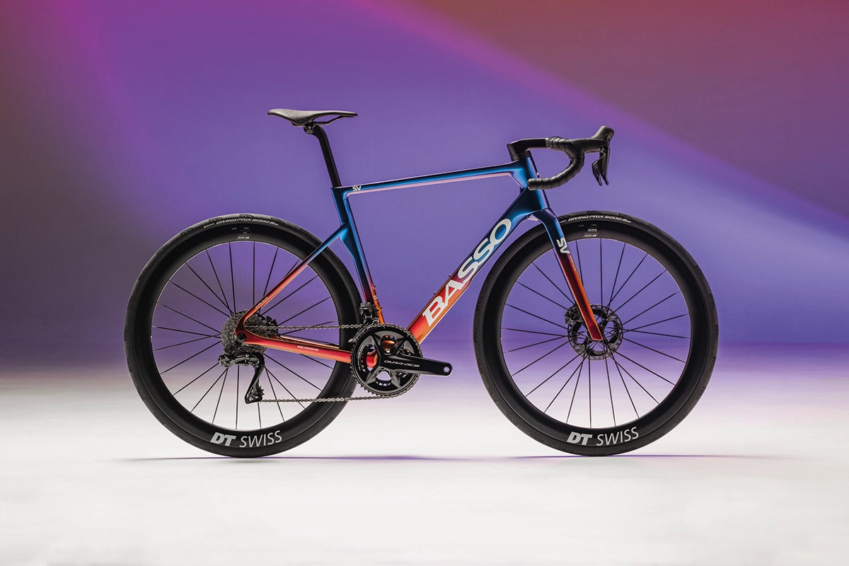 Basso SV Viola Galaxy frame color detail