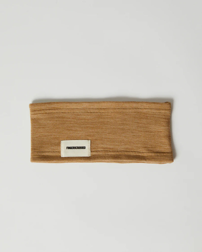 Fingerscrossed Headband (Camel)