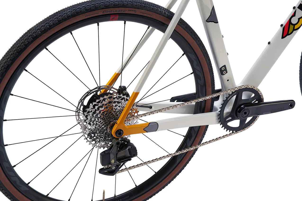 Cinelli King Zydeco II Orange Safari Rival XPLR