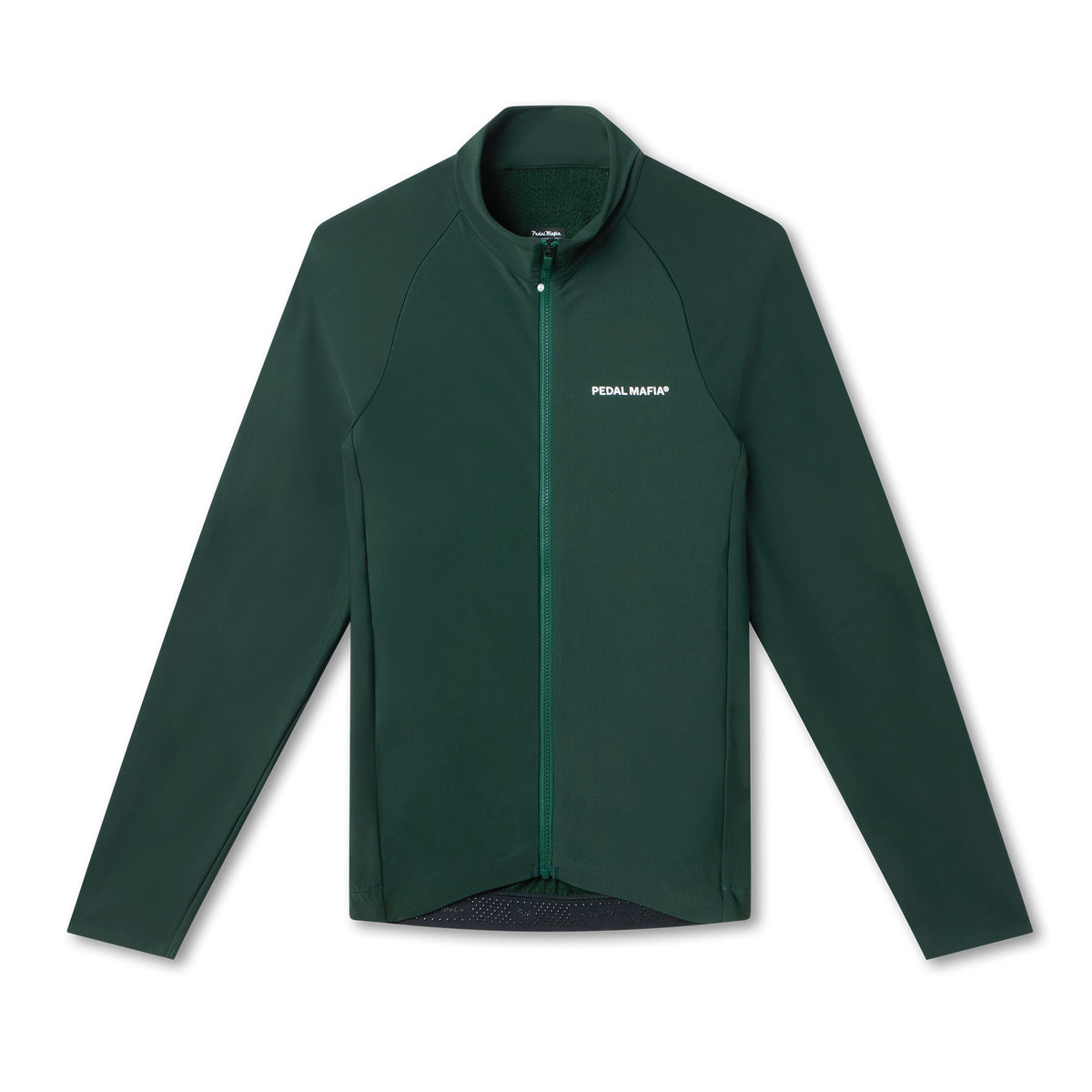 Pedal Mafia Men's Pro Midweight Thermal Jersey Green