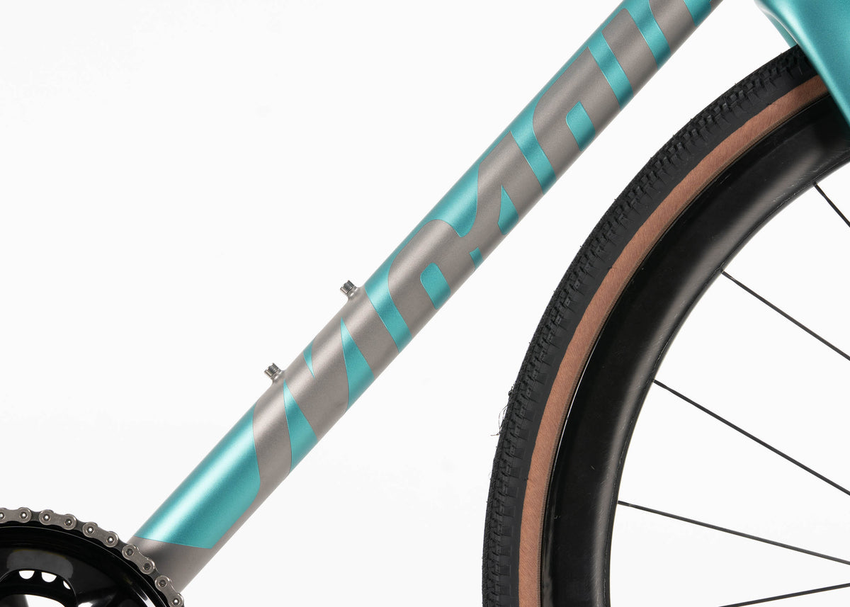 Rider-specific double-butted titanium tubeset