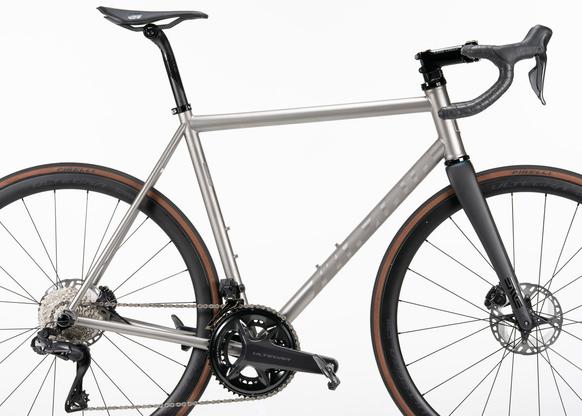 Ghost raw titanium finish