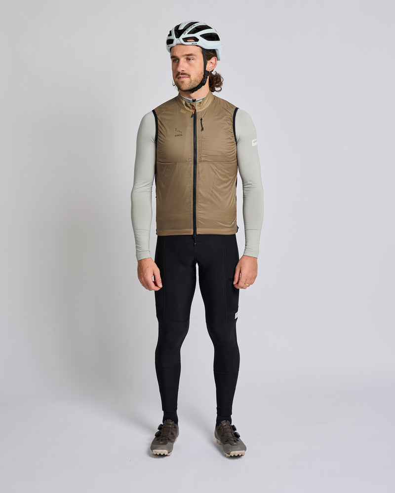 Albion Pertex®️ Quantum Wind Gilet (DarkSand)