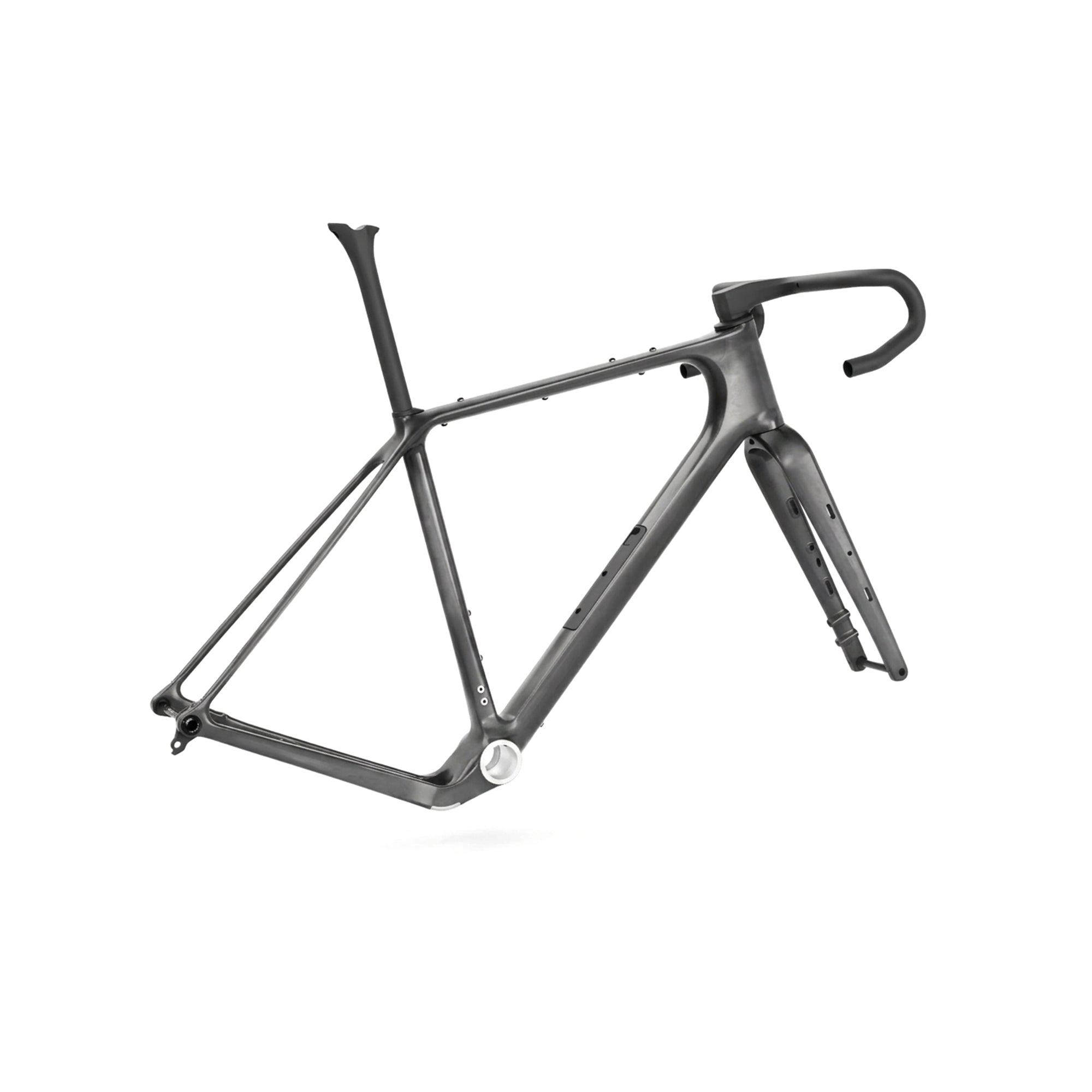 Open WI.DE. 2.0 frameset in RAW Ready-to-Paint carbon