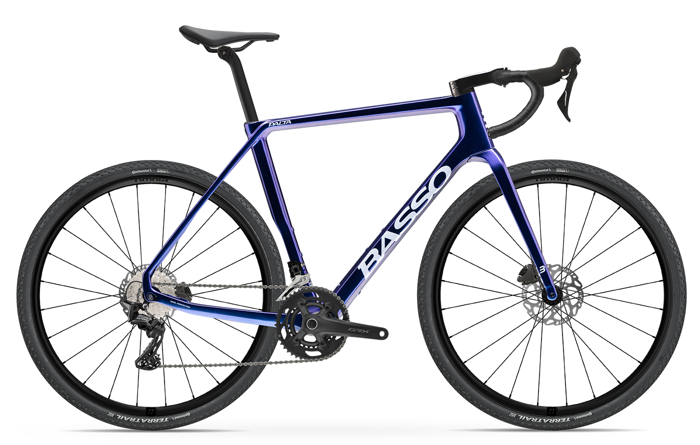 Basso Palta gravel bike in Mystic, GRX 610 2x12 build