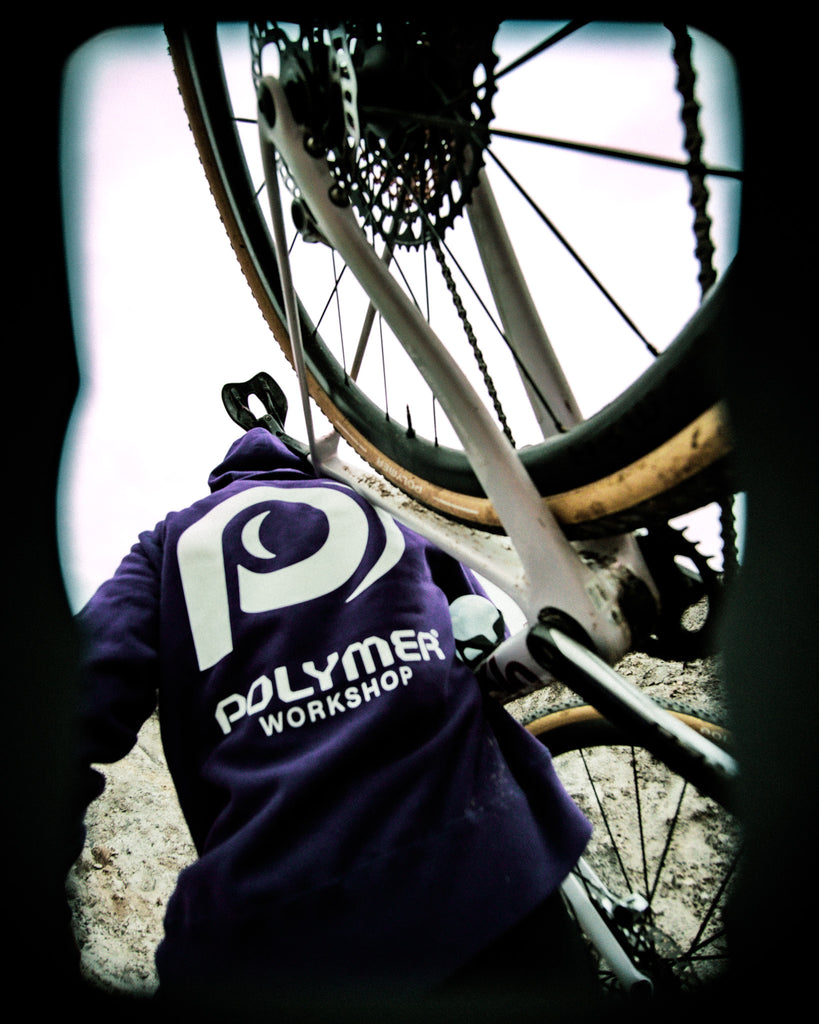 Polymer Workshop® x Panaracer Hoodie (Purple)