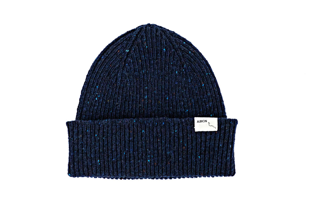 Albion Elan Merino Wool Hat (Navy Blue)