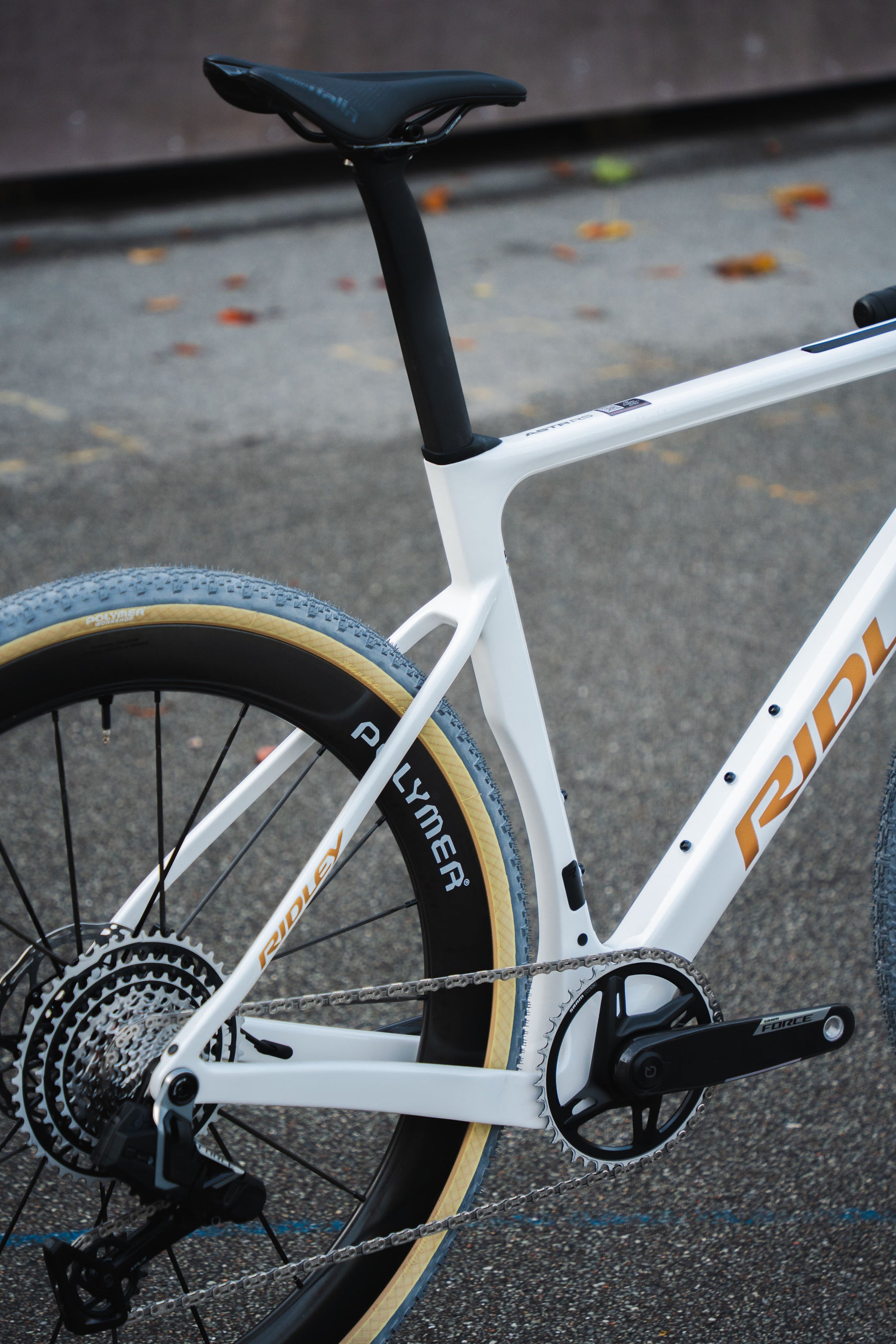 Ridley ASTR RS - Purest White w. Polymer Wheelset