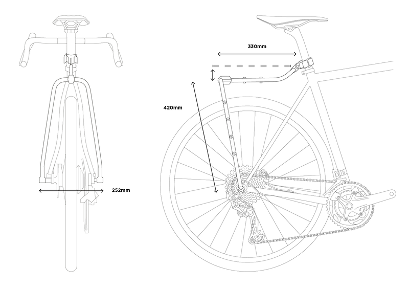 Restrap Switch Rack (1.5mm thread pitch)