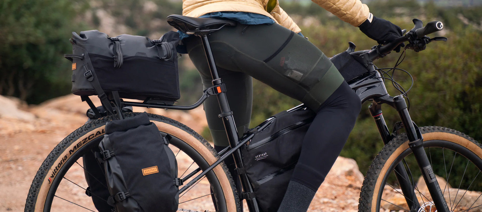 Restrap Switch Top Bag 15L (Black)