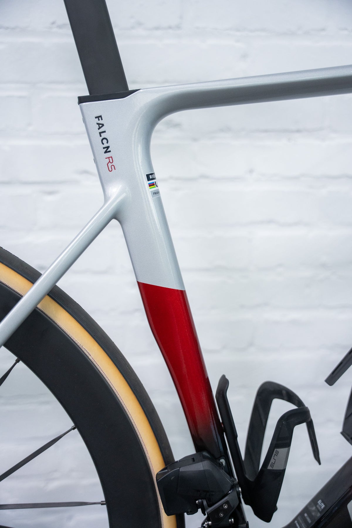 Ridley Falcn RS 2.0 - Silver / Black / Candy Red Metallic