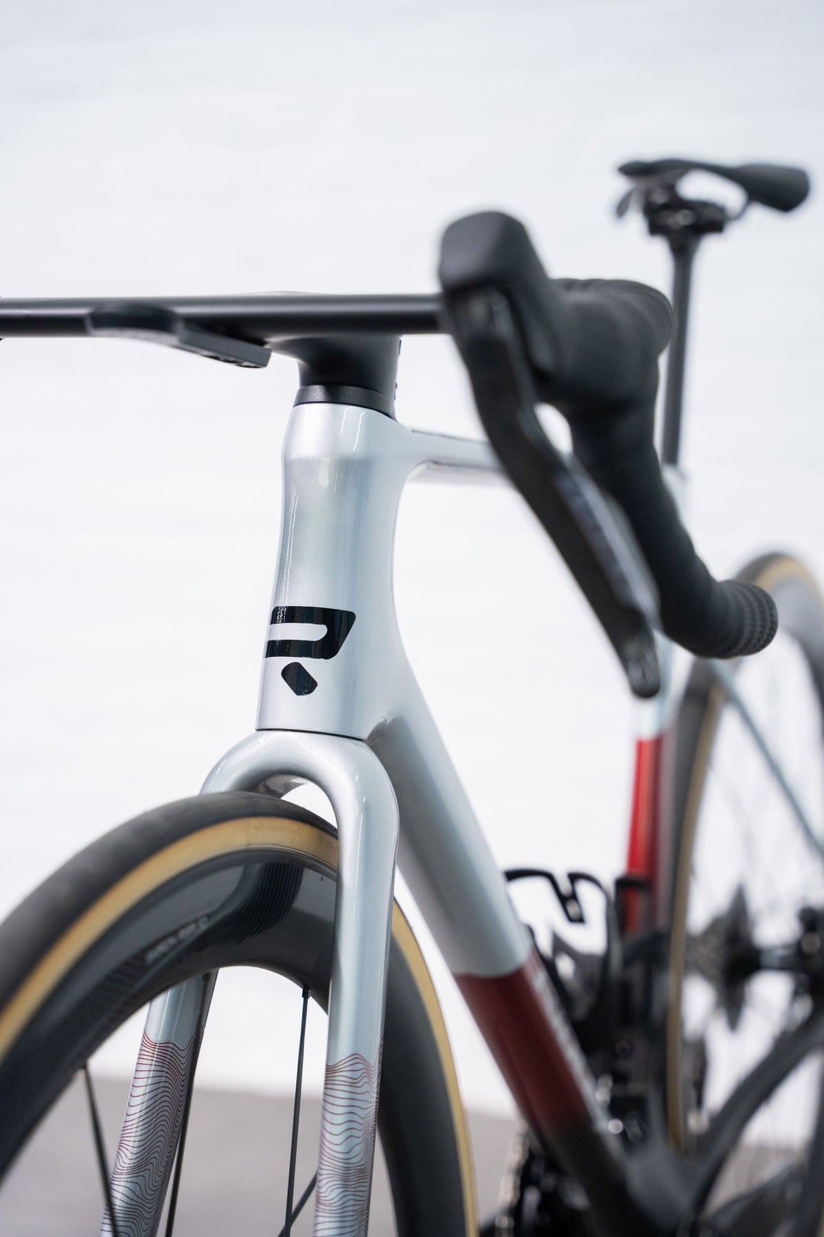 Ridley Falcn RS 2.0 - Silver / Black / Candy Red Metallic