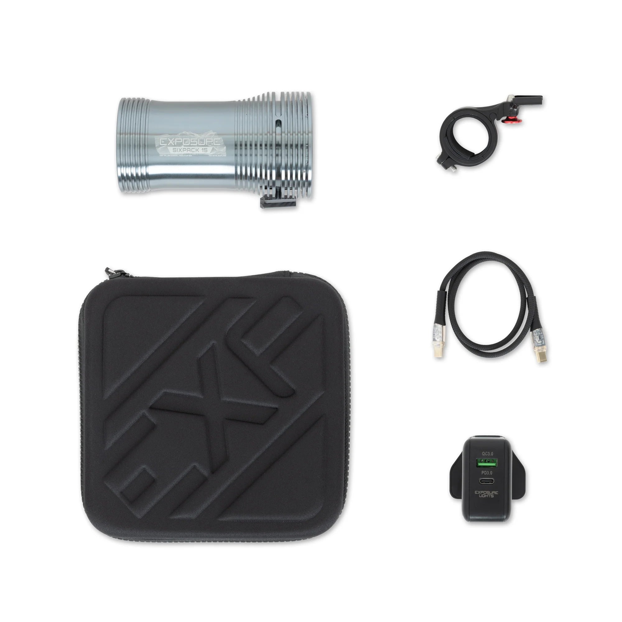 Exposure Lights Six Pack Mk15 Gun Metal Black
