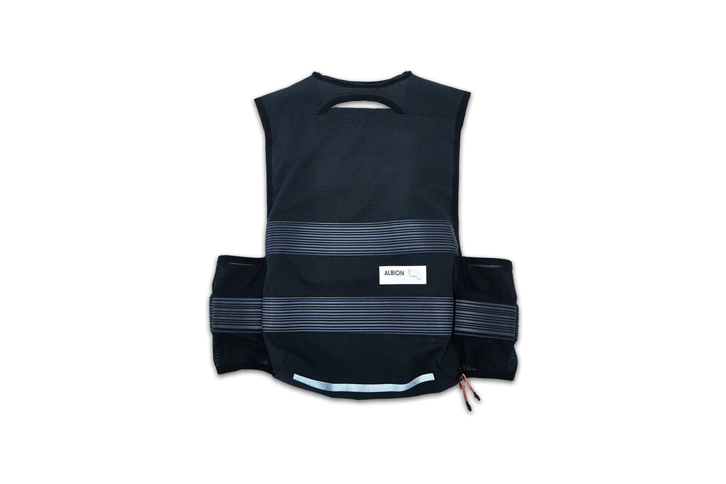 Albion Visibility Cargo Vest / Reflective (Black)