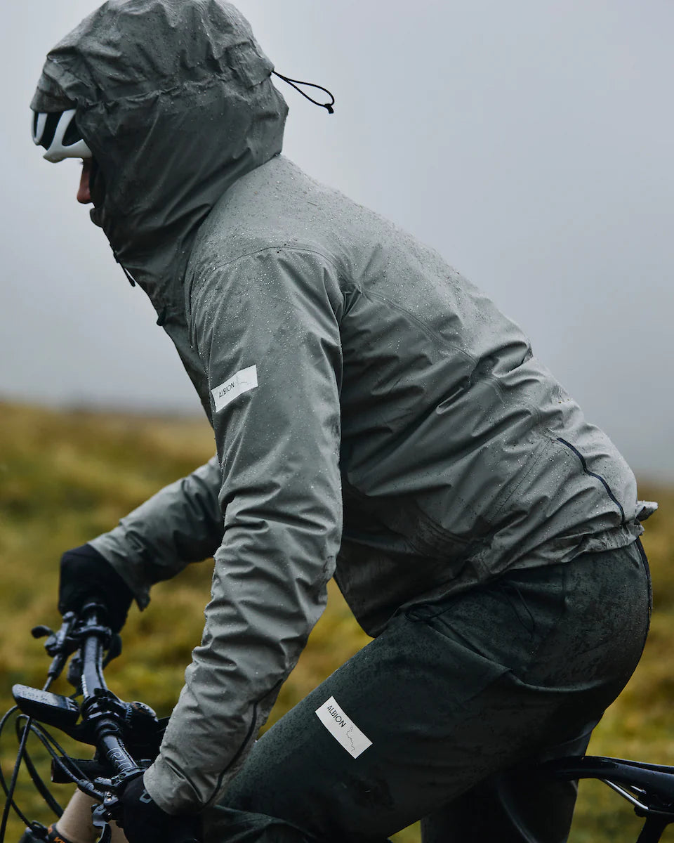Albion Zoa Rain Shell (Unisex/Lichen) | Copenhagen Cycling Club