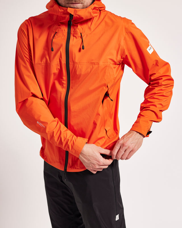 Albion Zoa Rain Shell (Unisex/Orange)
