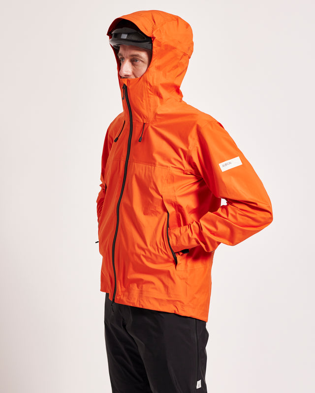 Albion Zoa Rain Shell (Unisex/Orange)