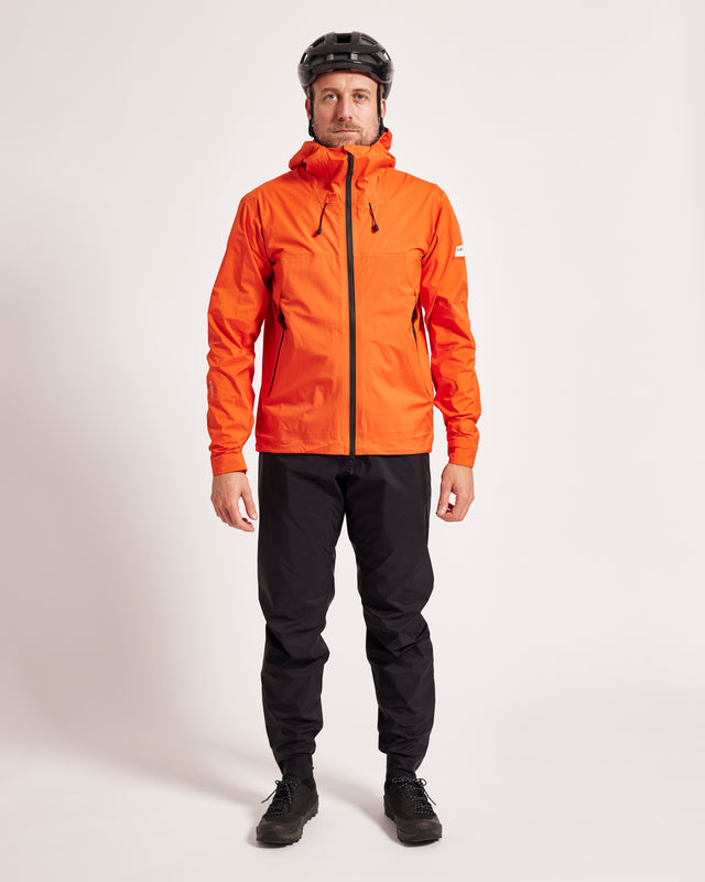 Albion Zoa Rain Shell (Unisex/Orange)