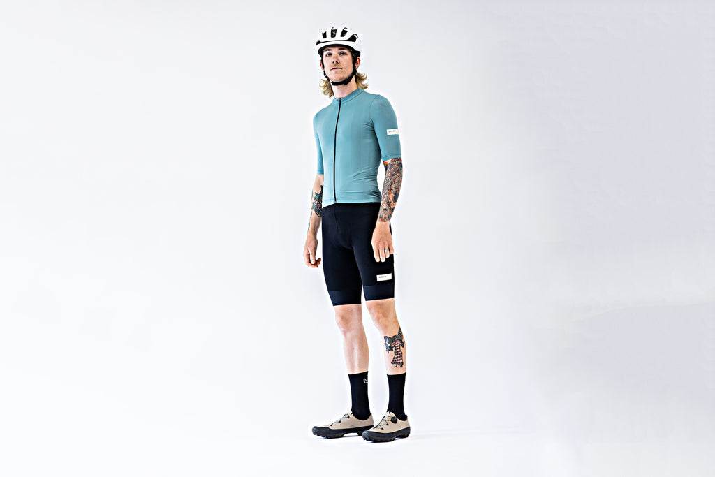 Albion Short Sleeve Jersey (Mineral Blue)