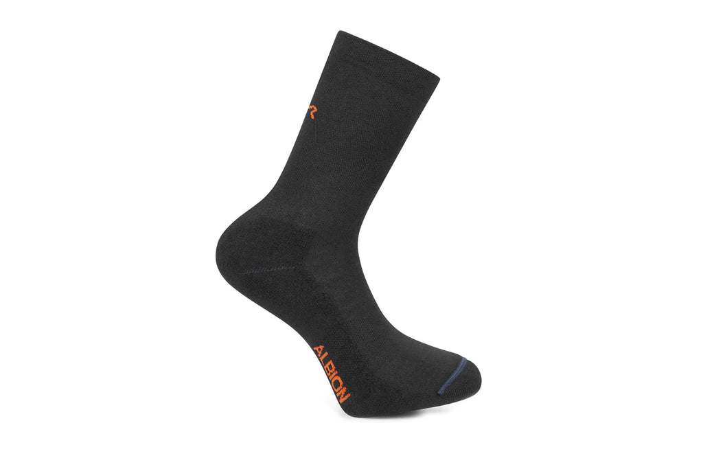 Albion Winter Socks (Olive/Orange)