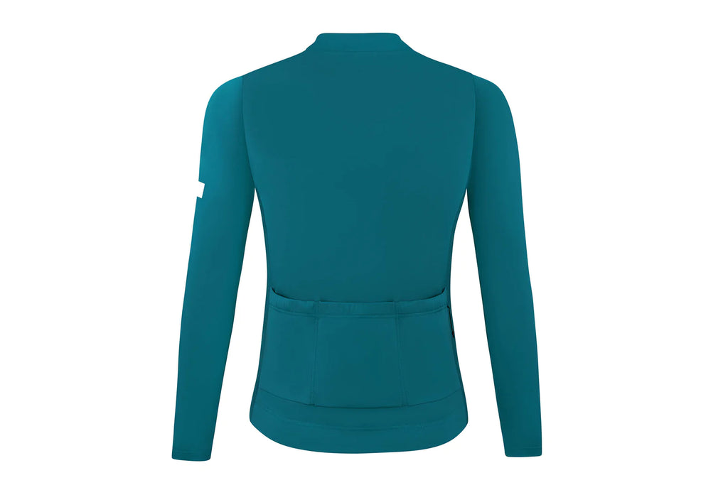 Albion Women Long Sleeve Jersey (Hydro Blue)